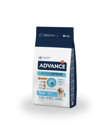 Pienso para Perro Cachorro Maxi ADVANCE Puppy Protect de Pollo y Arroz 12kg